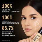 Lakme Forever Matte Longwear Foundation - Warm Natural | Grocsy