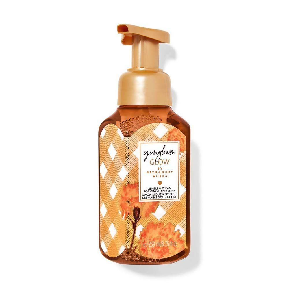 Bath & Body Works Gingham Glow Gentle & Clean Foaming Hand Soap | Grocsy