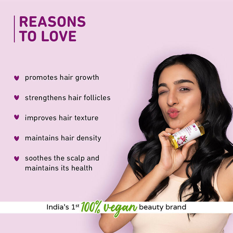 Plum Onion Hair Growth Oil For Hair Fall Control With Bhringraj Oil | Grocsy