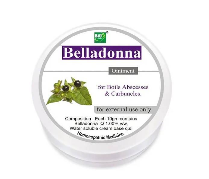Bio India Homeopathy Belladonna Ointment | Grocsy