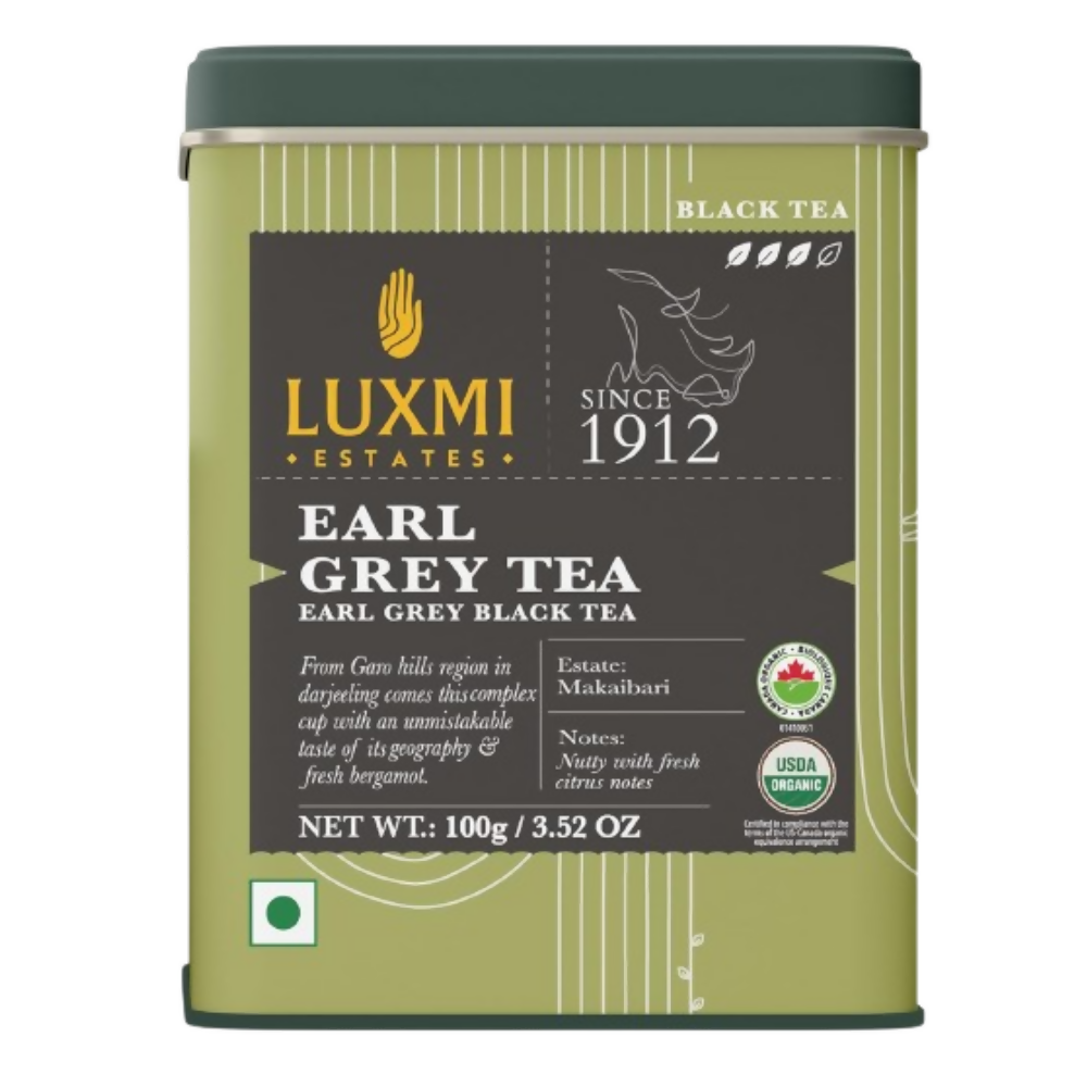 Luxmi Estates Garo Hills Organic Earl Grey Black Tea | Grocsy