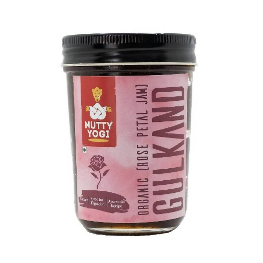 Nutty Yogi Organic Gulkand (Rose Petal Jam) | Grocsy
