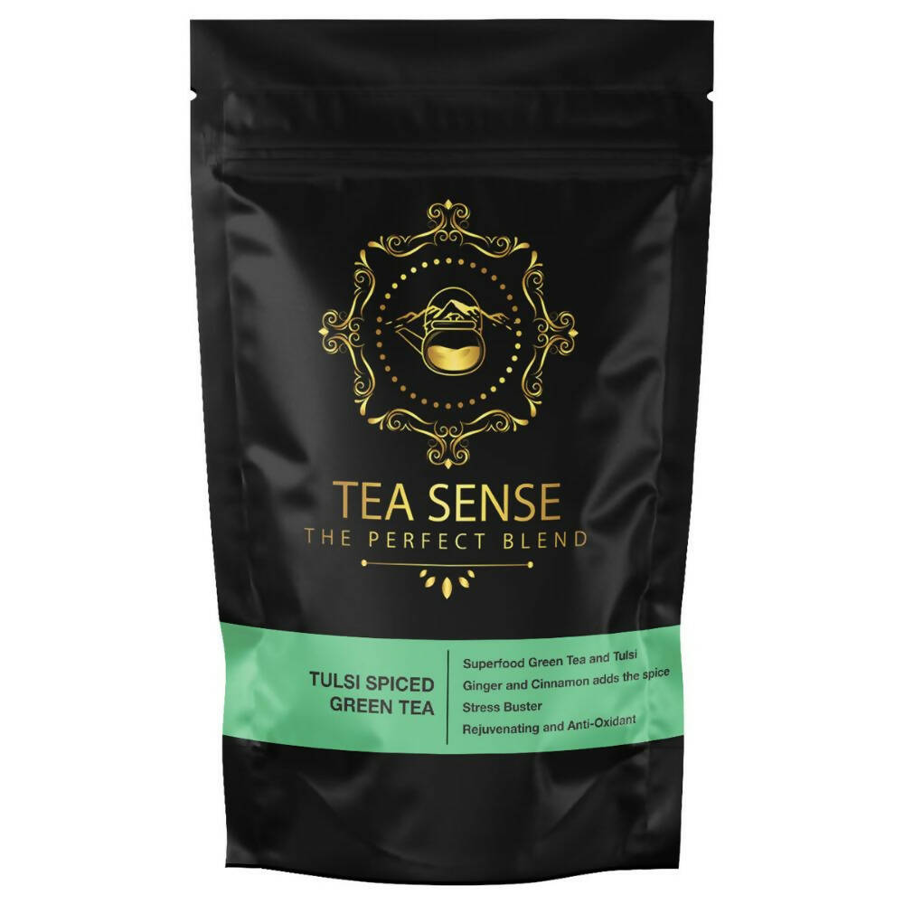 Tea Sense Tulsi Spiced Green Tea | Grocsy