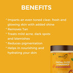Oraah Facial Glow & Radiance Ubtan Face Mask | Grocsy