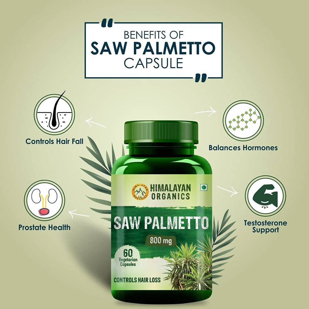 Himalayan Organics Saw Palmetto Capsules | Grocsy