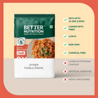 Better Nutrition Biofortified Fusilli / Wheat Pasta | Grocsy