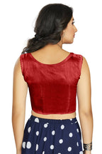 Aastha Fashion Women's Maroon Art Silk Designer Traditional Readymade Blouse | Grocsy
