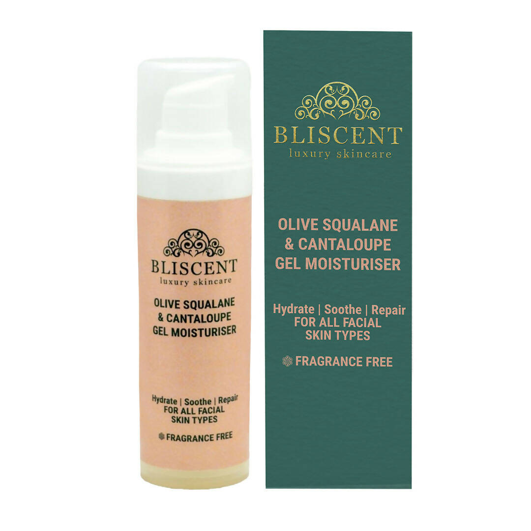 Bliscent Olive Squalane & Cantaloupe Gel Moisturizer | Grocsy