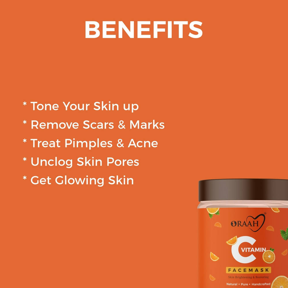 Oraah Vitamin C Face Mask | Grocsy