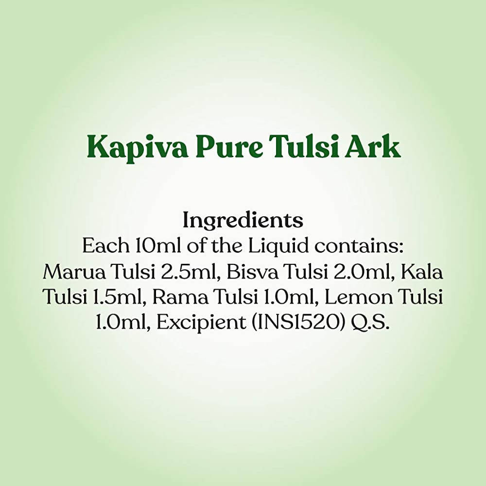 Kapiva Ayurveda Pure Tulsi Ark | Grocsy