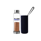 Fuze Glass Bottle With Pure Copper Filter | Grocsy