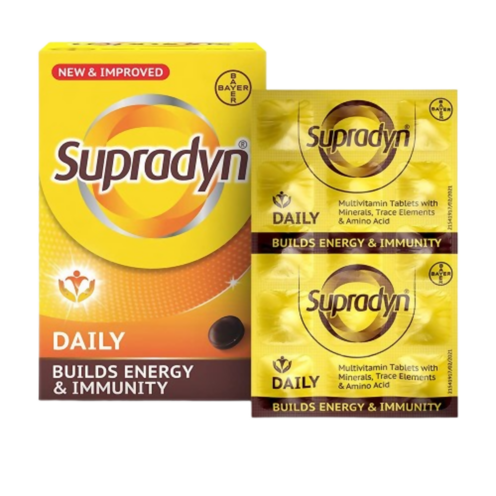 Supradyn Daily Multivitamin Tablets for Men & Women | Grocsy
