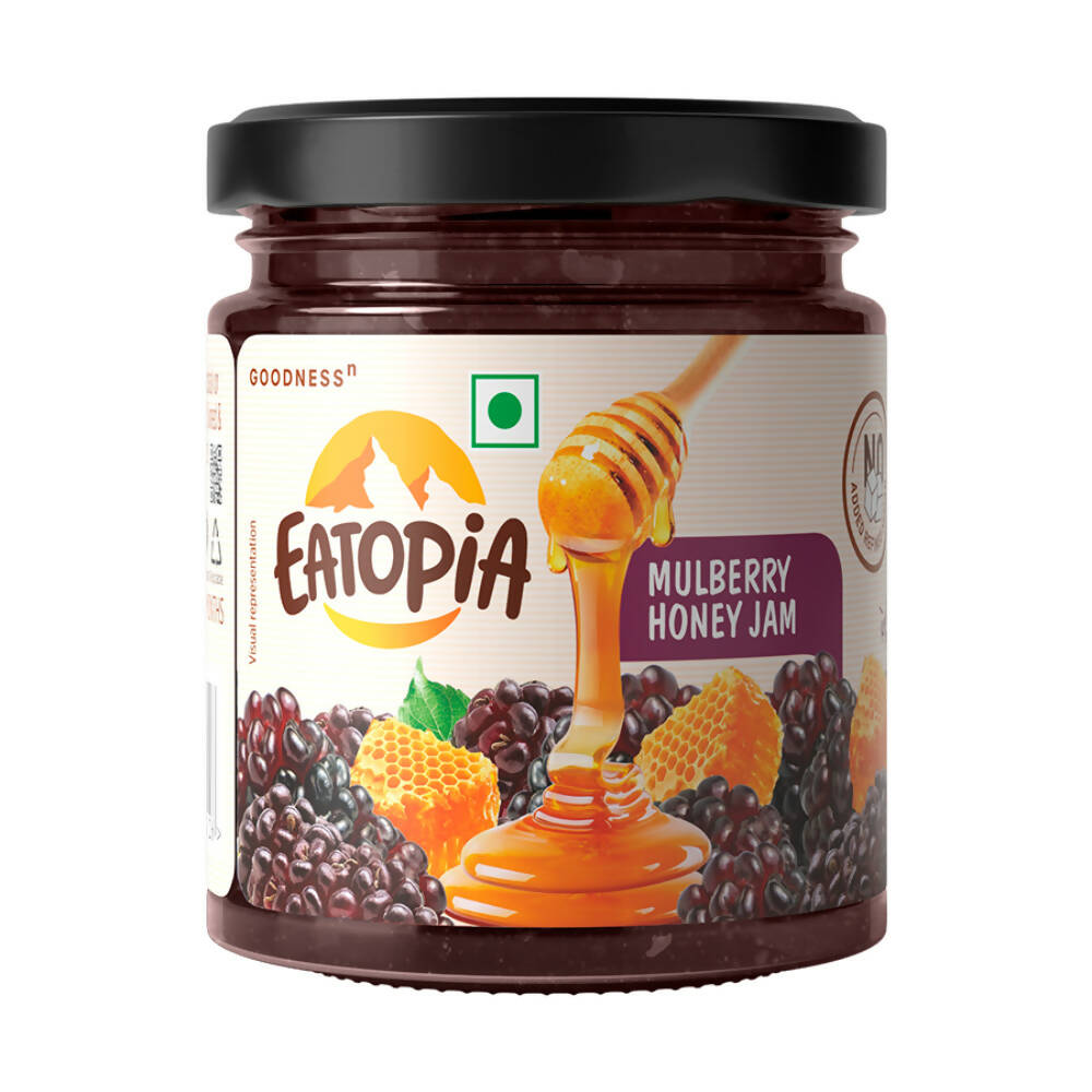 Eatopia Mulberry Honey Jam | Grocsy