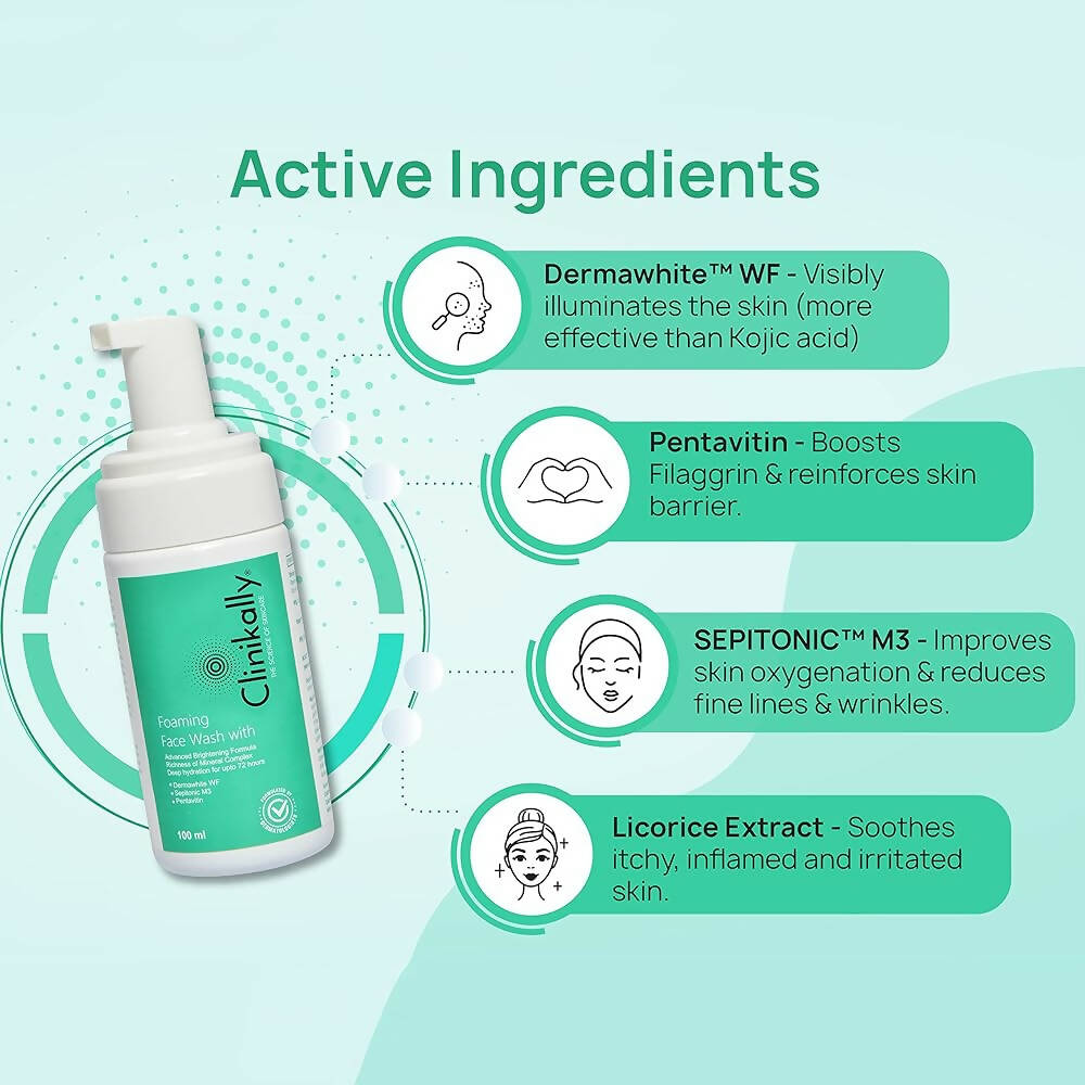 Clinikally Foaming Face Wash | Grocsy