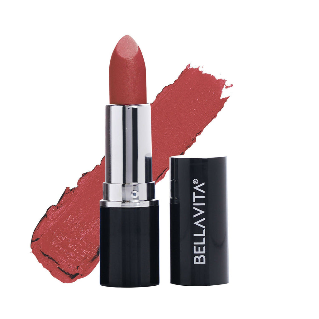 Bella Vita Organic Comfort Matte Bullet Lipstick - Naughty Nude | Grocsy