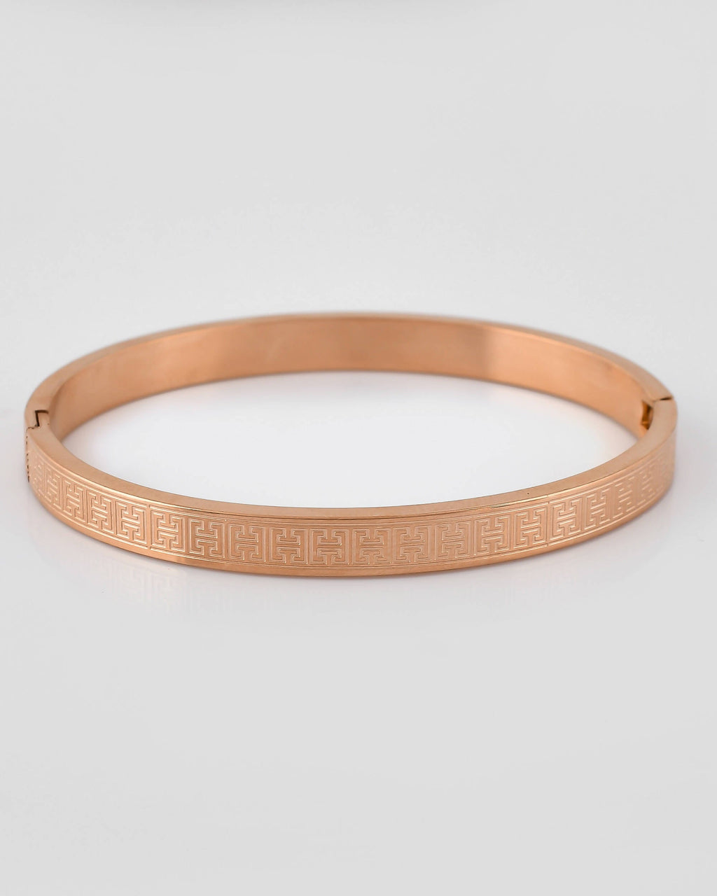 VOJ Stainless Steel Gold-Polished Bracelet