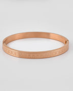 VOJ Stainless Steel Gold-Polished Bracelet