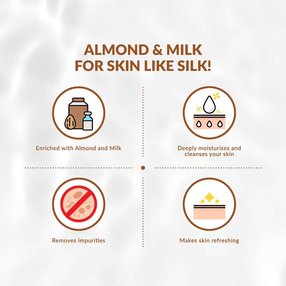 Olivia Skin Hydrating Body Wash Nourishing Almond & Milk | Grocsy