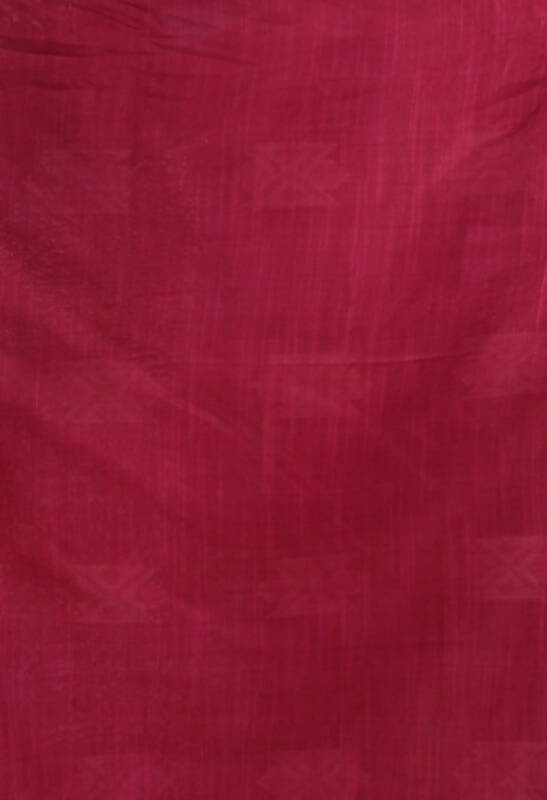 Mominos Fashion Moeza Magenta All Over Buti Handloom Silk Saree with unstitched Blouse piece | Grocsy