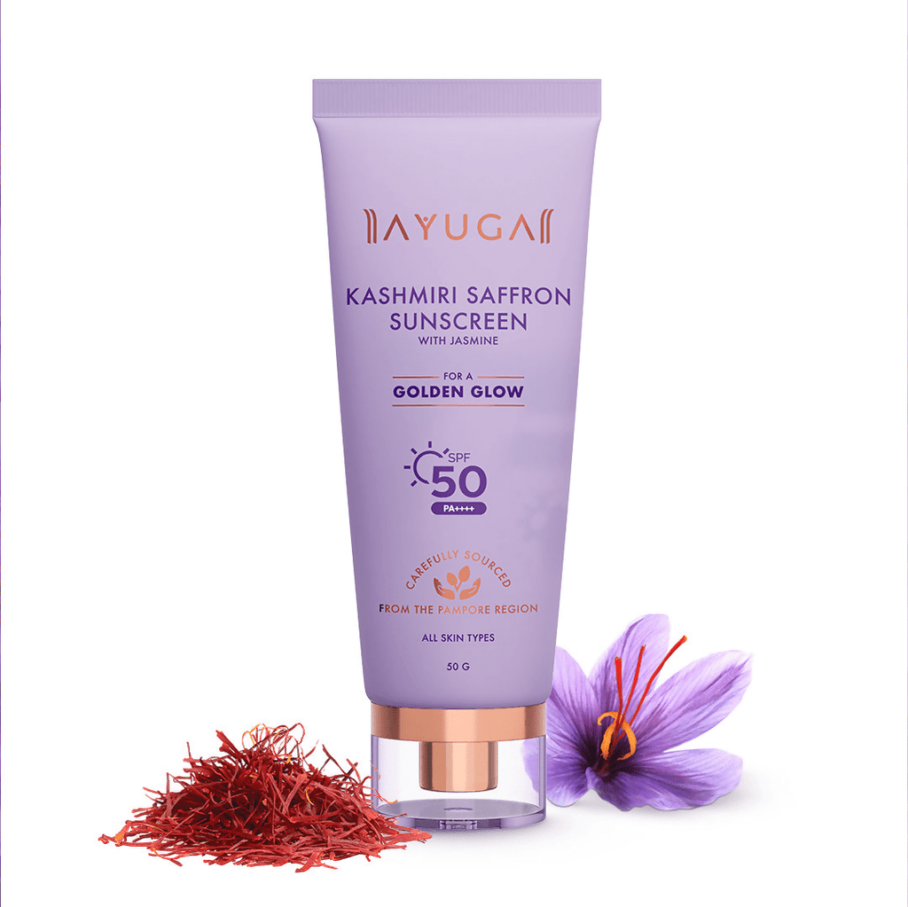 Ayuga Kashmiri Saffron Sunscreen | Grocsy