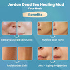 Wild Oak Jordan Dead Sea Healing Mud Face Mask | Grocsy