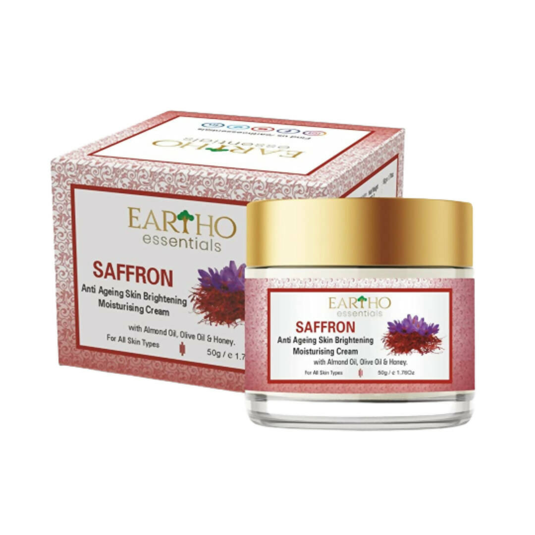 Eartho Essentials Saffron Anti Ageing Cream | Grocsy