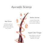 Kapiva Ayurveda Hair Rituals Onion Brahmi Hair Oil | Grocsy