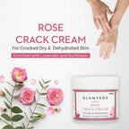 Glamveda Rose Hand & Foot Crack Cream | Grocsy