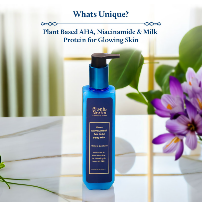 Blue Nectar 24k Gold Body Milk Moisturizer | Grocsy