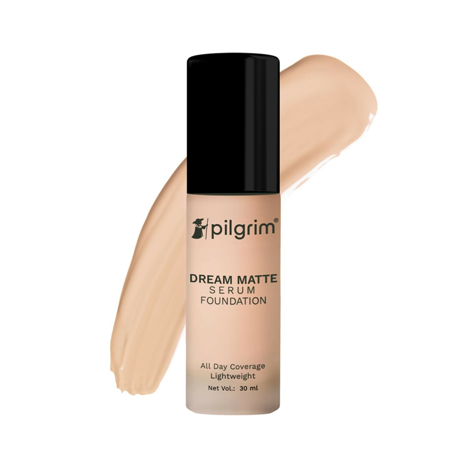 Pilgrim Dream Matte Serum Foundation With Matte & Poreless All Day Coverage Lightweight - Classic Nude | Grocsy
