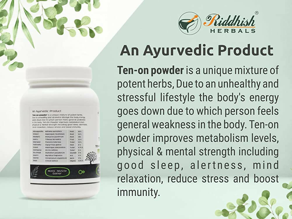 Riddhish Herbals Ten On Powder | Grocsy