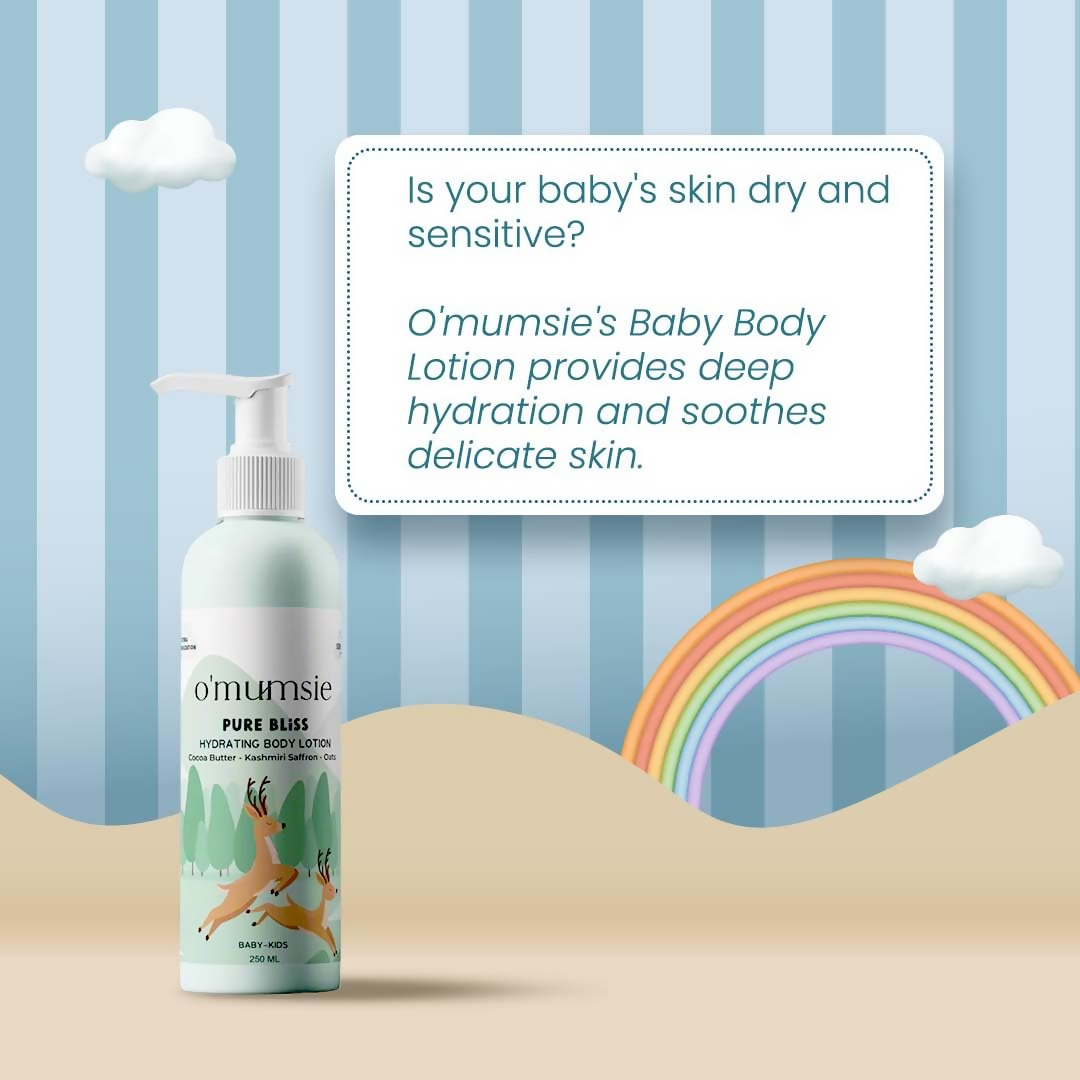 O'Mumsie Pure Bliss Natural Baby Body Lotion | Grocsy