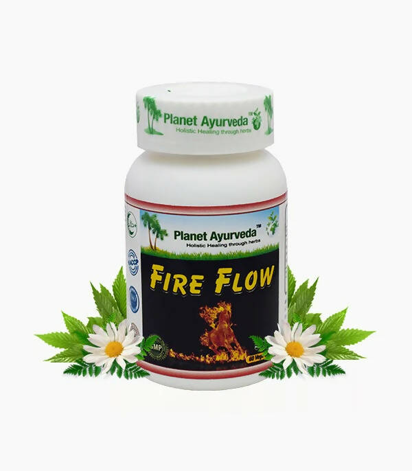 Planet Ayurveda Fire Flow Capsules | Grocsy