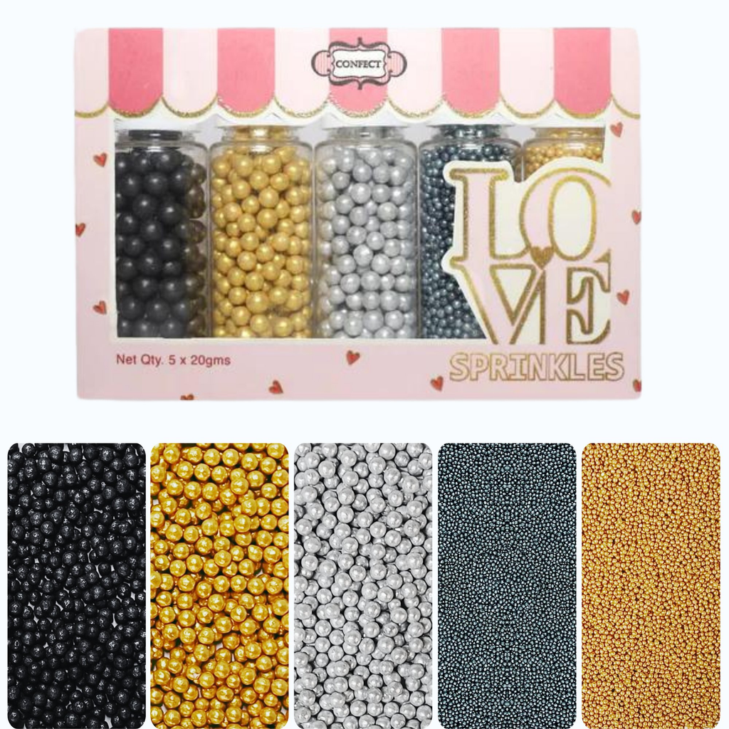 Confect Galaxy Disco Balls Assorted Sprinkles (DB-15) | Grocsy