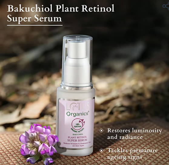 Lotus Organics+ Bakuchiol Plant Retinol Super Serum | Grocsy