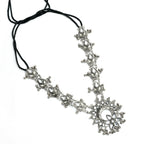 Mominos Fashion Johar Kamal Women Silver-Plated Brass Finish Rani Haar Statement Necklace | Grocsy