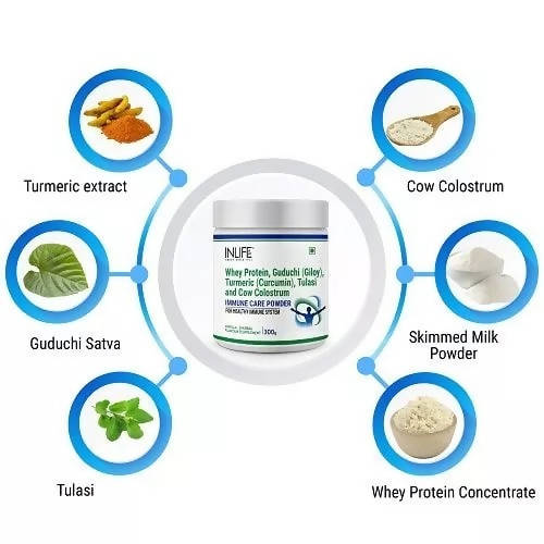Inlife Immune Care Powder Vanilla Flavour | Grocsy