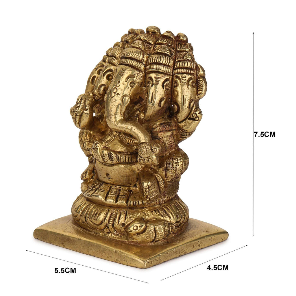 Devlok Panchmukhi Ganesh Idol | Grocsy