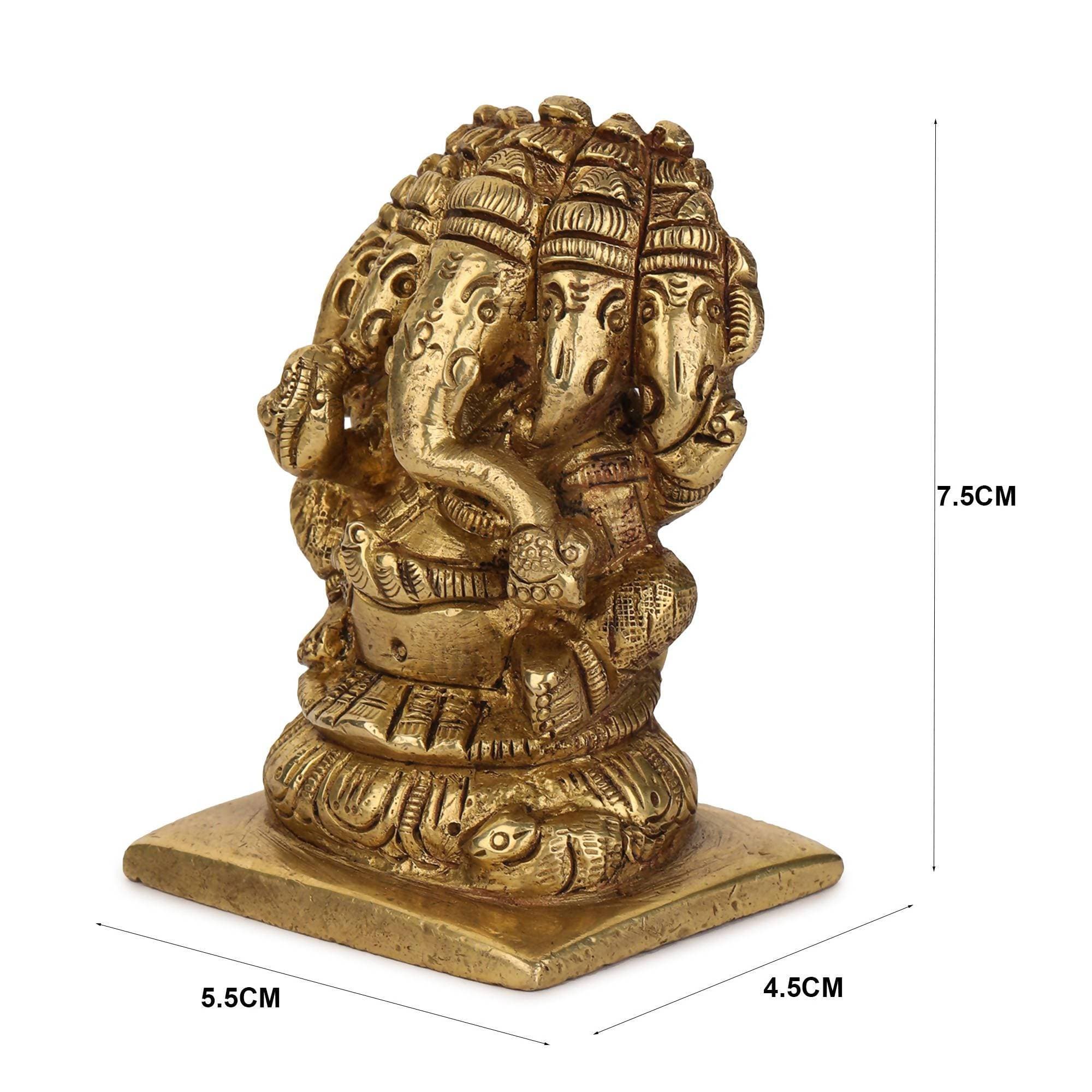Devlok Panchmukhi Ganesh Idol | Grocsy