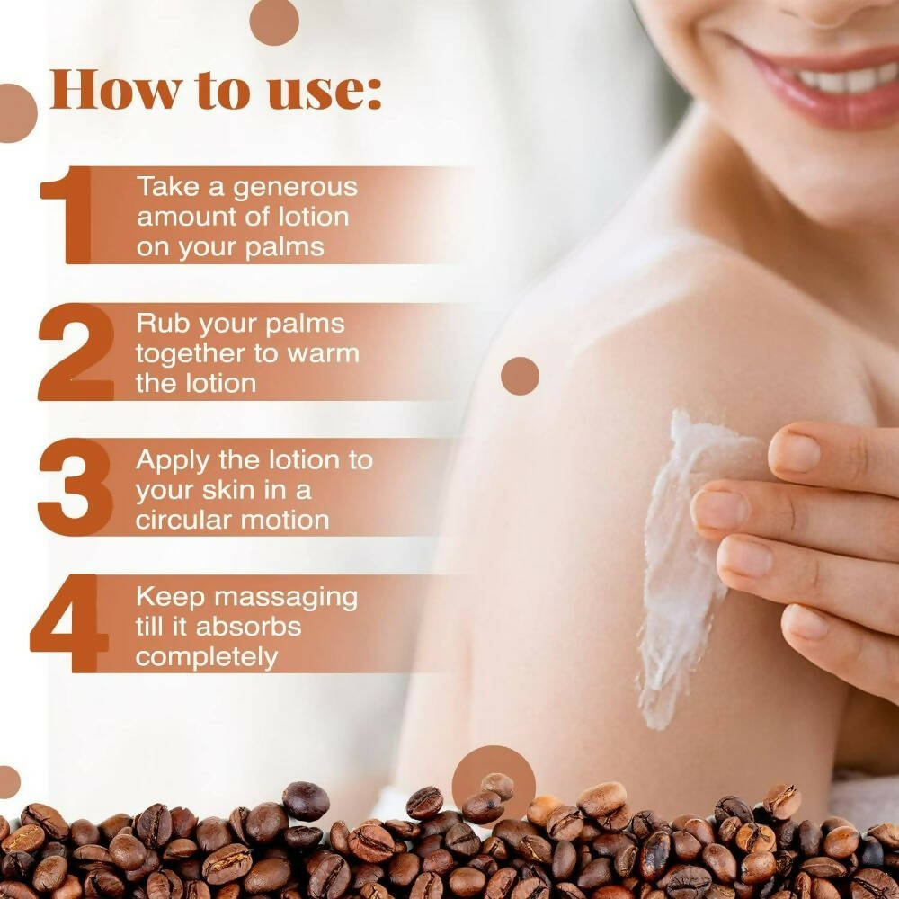 NutriGlow NATURAL'S Raw Irish Coffee Body Lotion | Grocsy