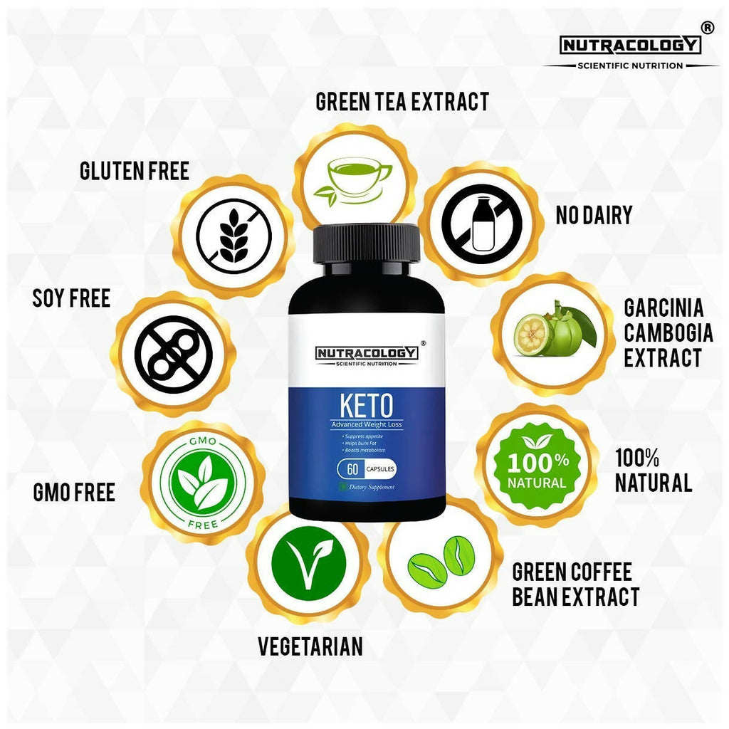 Nutracology Keto Capsules For Weight Loss Capsules | Grocsy