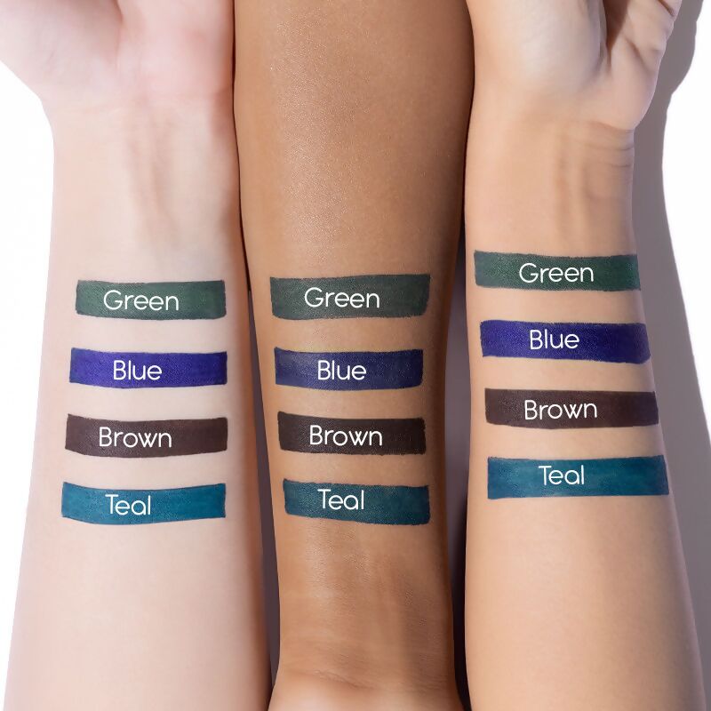 Kay Beauty By Katrina Kaif 24HR Coloured Matte Kajal - Blue | Grocsy