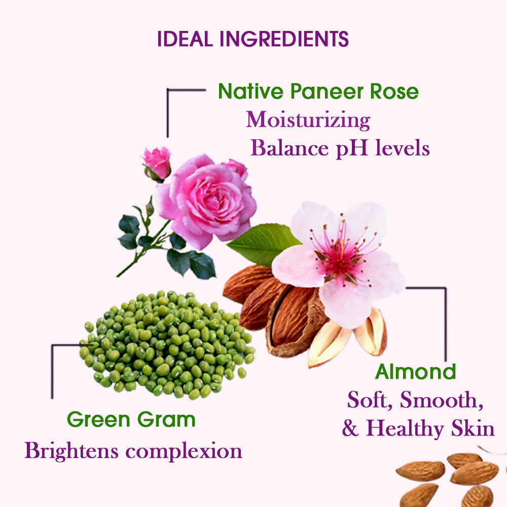 DevElixir Baby Bath Powder Almond Rose | Grocsy