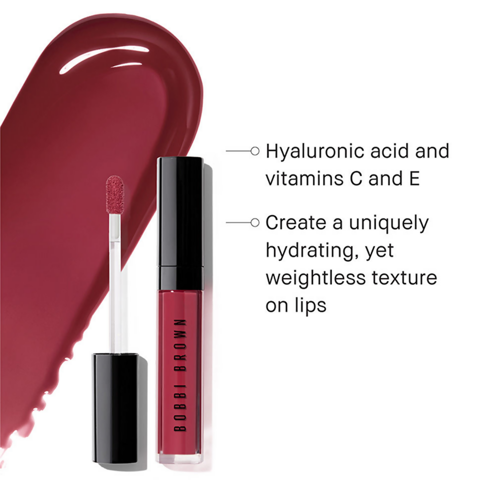 Bobbi Brown Crushed Oil Infused Gloss with Hyaluronic Acid, Vitamin C & E - Slow Jam | Grocsy