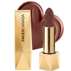 Faces Canada Comfy Silk Obsession Lipstick - Bold Brown 07 | Grocsy