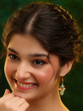 Ruby Raang Chandni Green Earring | Grocsy