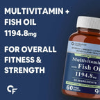 Carbamide Forte Multivitamin with Fish Oil Capsules | Grocsy