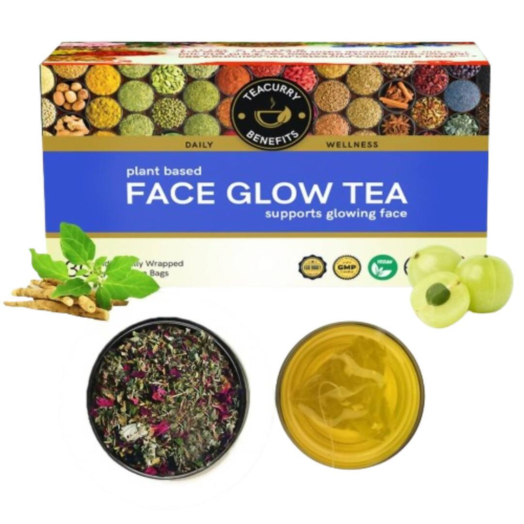 Teacurry Face Glow Tea Bags | Grocsy