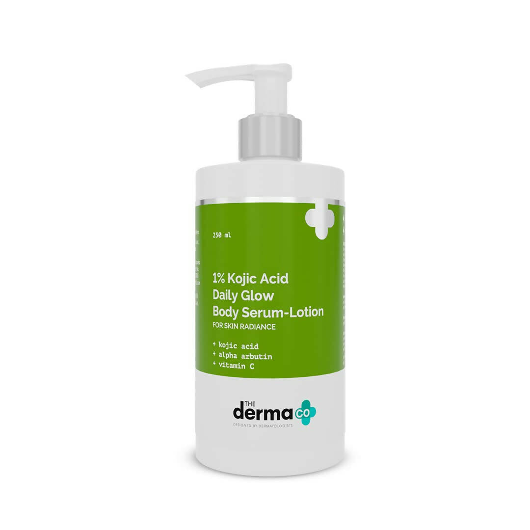The Derma Co 1% Kojic Acid Daily Glow Body Serum Lotion | Grocsy