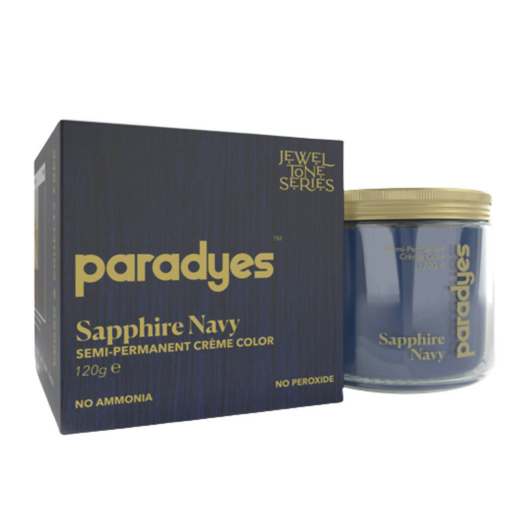 Paradyes Sapphire Navy Semi-Permanent Hair Color | Grocsy